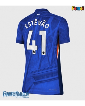 Chelsea Estevao Willian #41 Tricou Fotbal Replică 2025-26 Femei Acasa